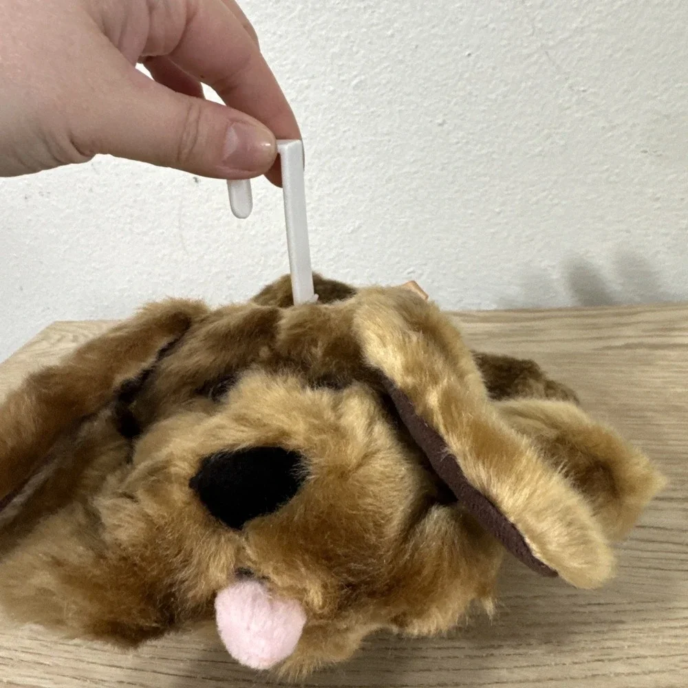 Kids Of America Hound Dog Puppy Light Brown Beige Soft Stuffed 10